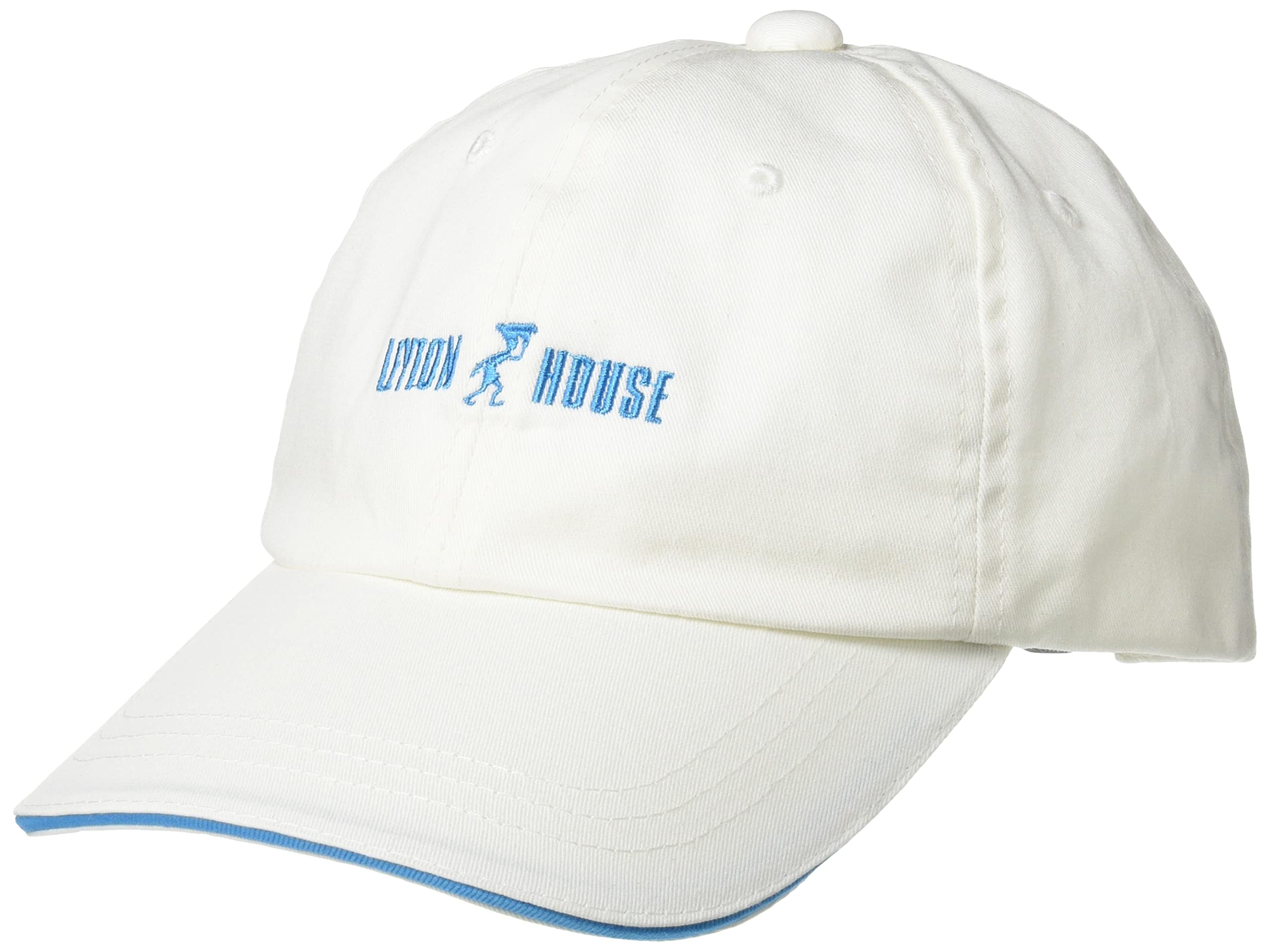 

LEYTON HOUSE Twill Cap, Cotton, Unisex, Summer, Simple, Cotton Twill Cap, Berry, White, One Size