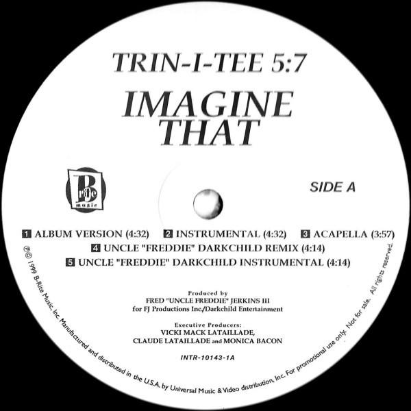 

12-дюймовая пластинка TRINITEE 57 Imagine That INTR101431 BRite Music 1999 Япония SoulFunk Б/у