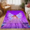 Taylor Swift Angel Themed Anti-Slip Rugs - Polyester Home Decor, Suitable for Bedrooms, Living Rooms, Doorways, Studios, and Decorations