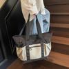 Large-capacity bag women's new fashionable versatile shoulder bag commuter tote bag casual handbag