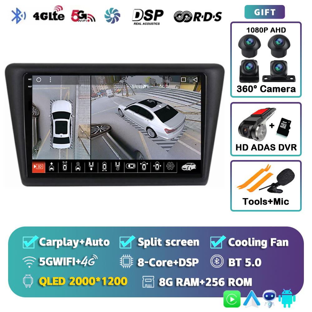 Android 13 Carplay Auto For Seat Toledo 2013 2014 2015 2016 2017 2018 2019 Car Radio Multimedia Player Stereo Head Unit WiFi+4G