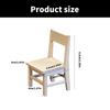 Doll House Zakka Chair Model Realistic Dollhouses Benches Chair Realistic Play Chair Realistic 1:12 Model Mini Size Toy