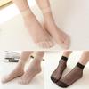 10 Pairs Women's Socksl Thin Transparent Thin Silk Socks In Summer From Beauty Studio