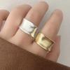 2025 Trend Rings Fashion For Women Simple Finger Open Vintage Wide Flat Ring Allergy For Party Birthday Gift Accessories