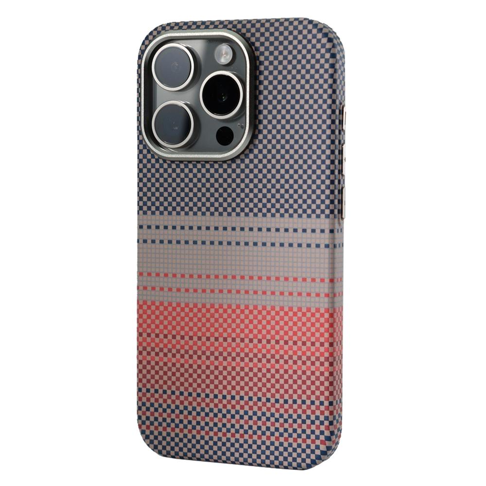 For iPhone 16 Pro Max Case Compatible with MagSafe PC Phone Back Cover with Metal Buttons