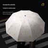 MAYDU M3051 3-Fold UV Protection Sun & Rain Umbrella