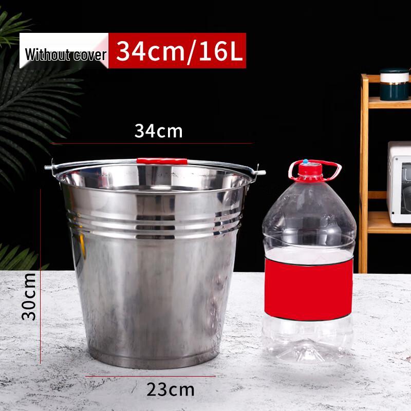 Homeglen 16L Stainless Steel Multi-Purpose Bucket