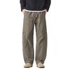 Full Elastic Waist Casual Pants for Men, 2026 New Trendy Wide-leg Straight Loose Versatile Work Pants