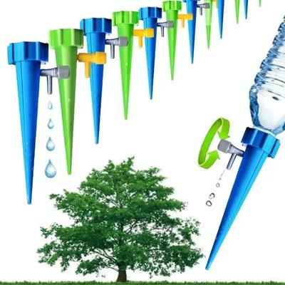 12 Stück Gartenpflanze Automatisches Bewässerungswerkzeug Spieß Blumenbedarf Selbstbewässerungsgerät Selbstbewässernde Pflanzgefäße Bewässerungssystem