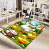 1PC Mother Goose Ducklings Non-Slip Floor Carpet Compatible for Office&Living Room&Bedroom&Dining room - Flat - Weave Machine-S0351