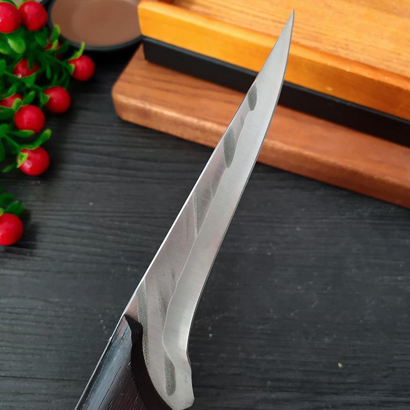 Coltello disossatore in acciaio inossidabile Coltello per filettare il pesce Coltelli da cucina Tagliafrutta e verdura Strumento da macellaio