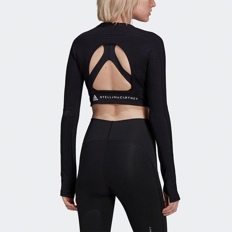 Adidas By Stella McCartney TrueStrength Cut out Training Crop Top HB6074