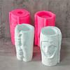 Creative Human Body Planter Sturdy Silicone Mould Reusable Artistic Cement Cast Craft Supplies for Home and Garden
