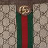 Gucci Fanny Pack Ophidia Classic All-match All-over Printed Old Flower Gold Label Logo Striped Webbing Zipper Closure Leather Trim Love Coin Bag