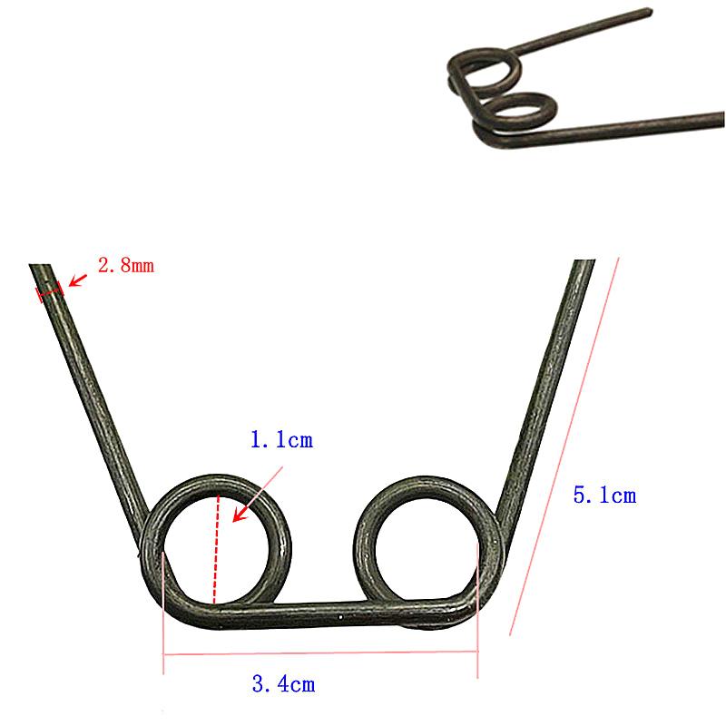 

Детские аксессуары для самоката Пружина отскока рулевого управления Шток быстрого снятия Детская трех- или четырехколесная пружина натяжения B