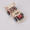 DIY Wooden Electric Racing Car Four-wheel Drive Racing Car Assembly Scientific Experimental Kit KIDS STEM Educational Toys