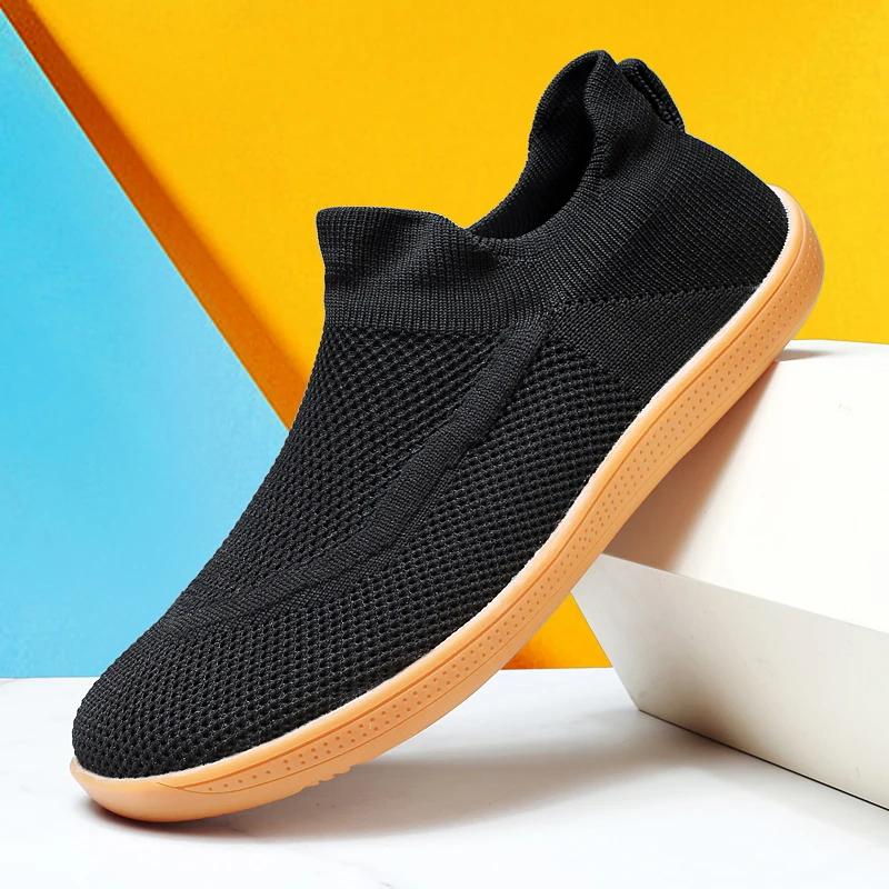 Fashion Shoes Men Classic Loafers Men Casual Shoes Breathable Athletic Shoes Men Casual Flats Trail Breathable Walking Shoes