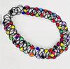Bunte Reisperlen Tattoo Choker Halskette Elastische Persönlichkeit Halskette Schmuck