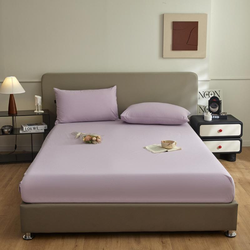 

Новая хлопковая простая простая простыня с начесом, 1 шт./компл., 90/120/150/180/220 см, можно стирать в машине 180x200cm&Fitted Sheet фиолетовый