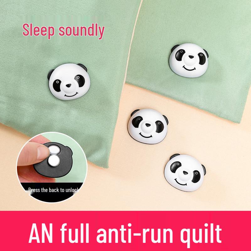 Cotton Quilt and Sheet Anti-Slip Corner Fasteners - Invisible Needle-Free Safety Pins