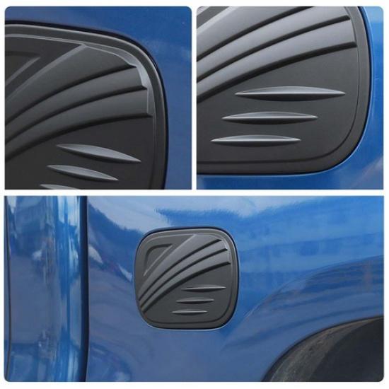 Matte Black Fuel Filler Gas Tank Cap Cover Trim Decor For 2018+ Dodge RAM 1500