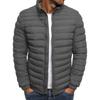 Men's Warm Puffer Bubble Coat Jacket Featuring Cozy Quilted Design For Winter Comfort