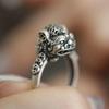 Retro Thai Silver Pixiu Rotatable Ring: Wealth-Attracting Adjustable Unisex Ethnic Style