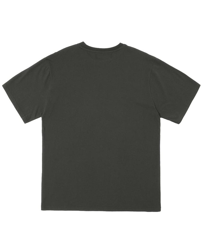 MATCHGLOBE David Face Cut Oversized Tee (Dark Gray)