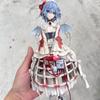 Touhou Project Remilia Scarlet Winged Anime Figure Short Hair Vampire Girl Statue Collectible Desktop Decoration For Anime Fans