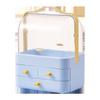 High-Capacity Skincare & Cosmetic Organizer for Vanity Table