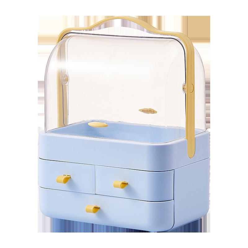 High-Capacity Skincare & Cosmetic Organizer for Vanity Table
