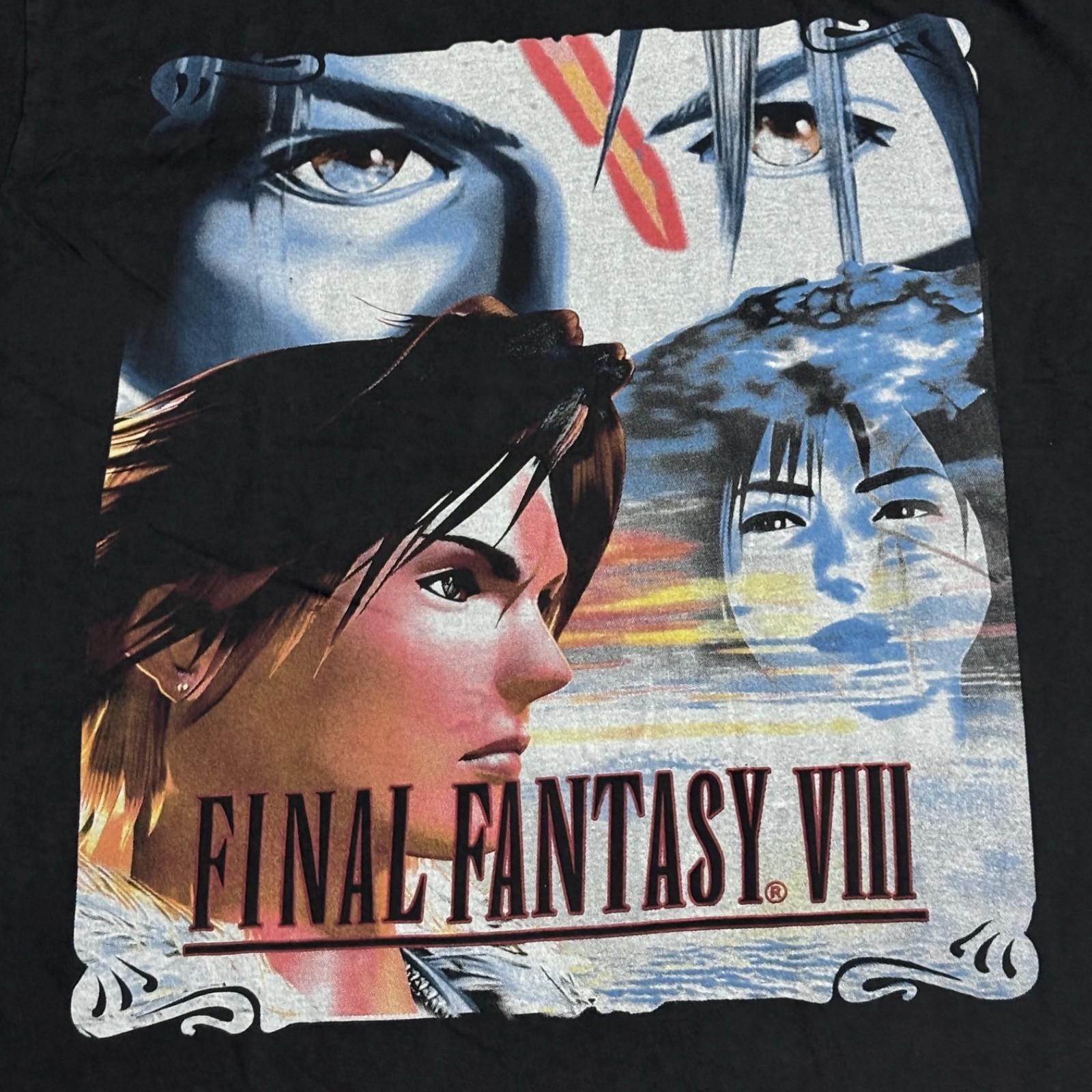 Vintage Final Fantasy VIII 90s Classic Science-Fantasy Sz.L T-Shirt REPRINT Unisex T-Shirt L