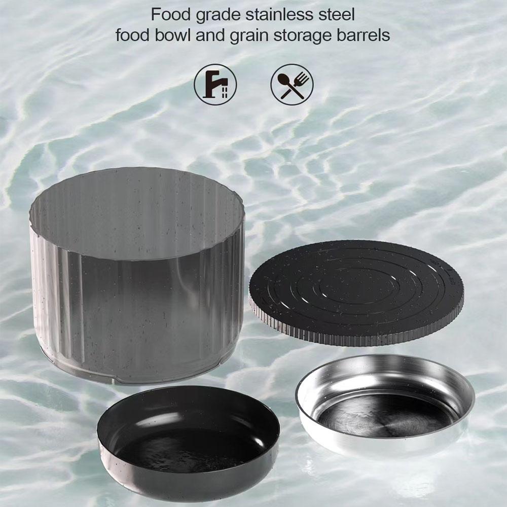 For 4L Pet Feeder  Automatic Dog Food Dispenser Smart Cat Feeder 2L Cat Automatic Drinking Fountain Dog Water Feeder