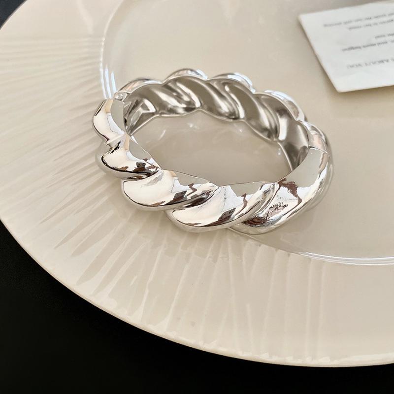 Vergoldetes Geometrisches Armreif - Minimalistisches Leichter Luxus Armband für Damen