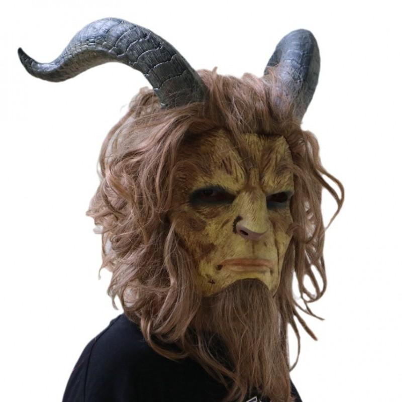 Beauty Beast Latex Mask Halloween Cosplay Costume Horror Party Prop Adults