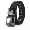 Fashion Nylon Waistband Belt Metal Buckle Gift Men's Belt Alloy Needle Buckle Decorative Belt