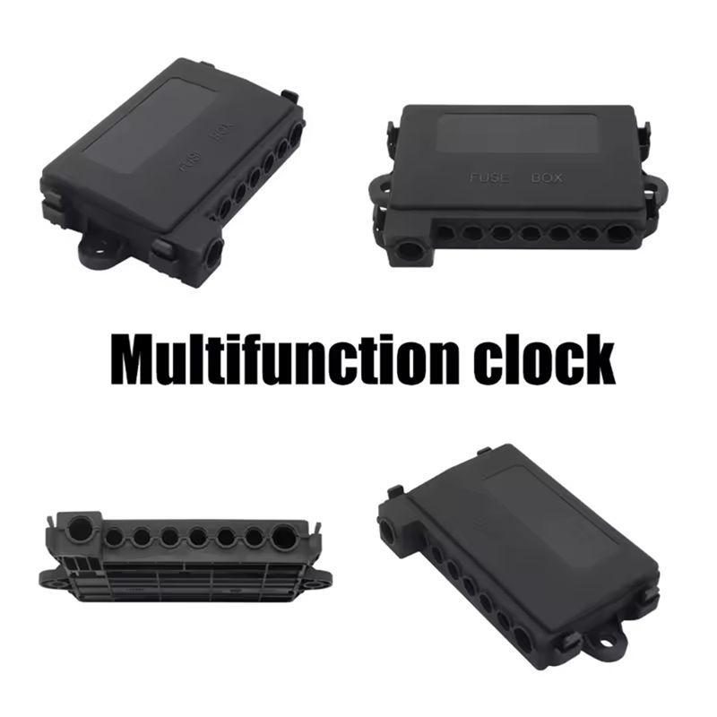 NEW HOT In Stock-For Marine Boat Trailer Compatible 7 Way DC70V Circuit Car Boat Automotive Midi Fuses Box Block Holder Universa