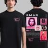 Rap Singer Omar Courtz Primera Musa Tshirt 2026 Summer New Mens Womens Clothing Hiphop Fashion Casual Cotton LooseTshirt