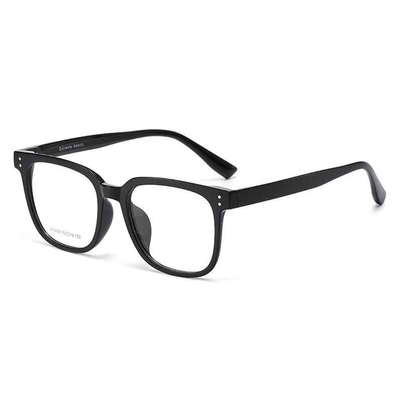 JYL TS Men's Retro Square Optical - Myopia-Ready Versatile Trendy Frames GTP-J10008