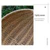 Rattan-Style Watermelon Basket for Shopping, Vegetables, Fruits, and Picnics