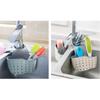 Double-layer Sink Hanging Bag Kitchen Rack Faucet Sponge Holder Storage Hanging Basket Kitchen Storage Rack Sink Accessories