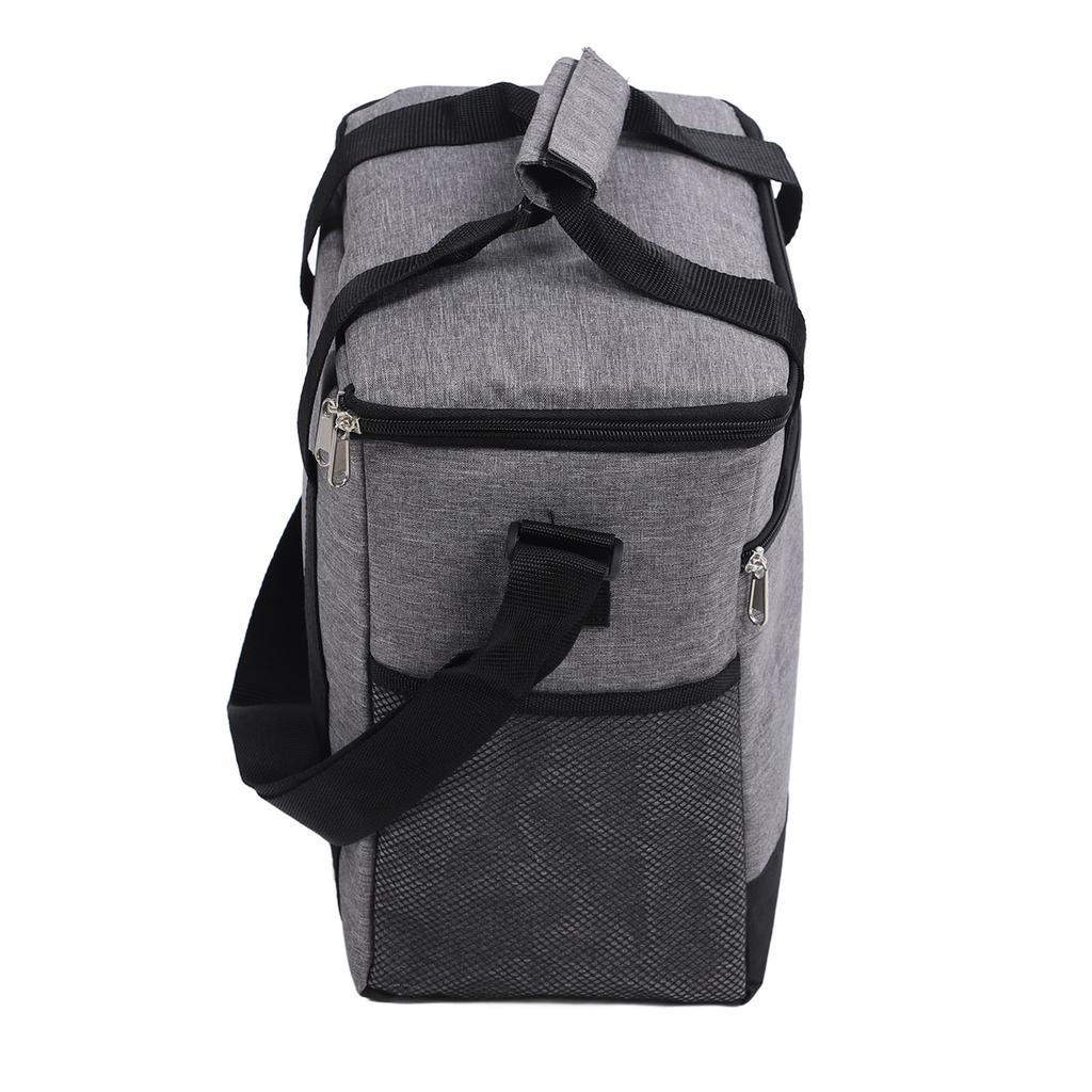 Insulated Lunch Bag Oxford Cloth Foldable Thermal Cooler Leakproof Cooler Bag for Lunch Picnics
