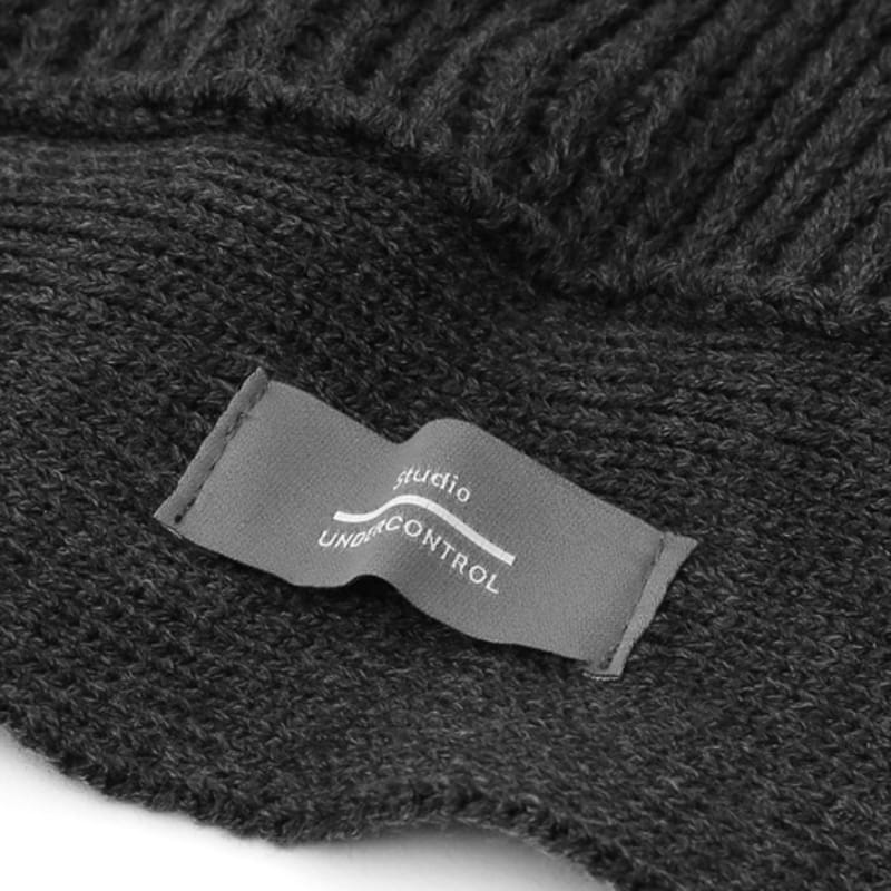 UNDERCONTROL STUDIO HOOD MUFFLER / aw / M GREY