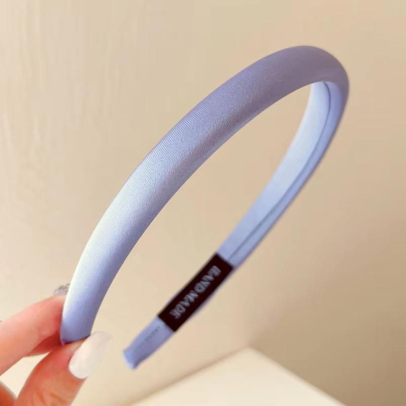 

Новая блестящая тонкая повязка на голову для женщин, сладкие конфетные цвета, тонкая повязка на голову, обруч для волос JK, корейский женский головной убор, аксессуары для волос