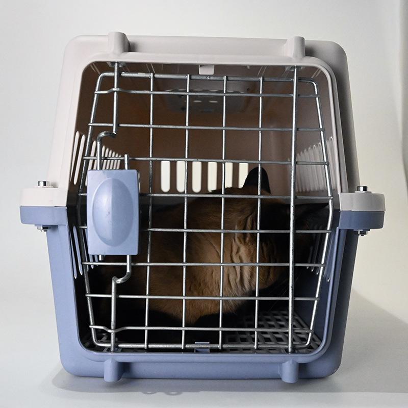 Tragbare Air China Haustiertransportbox: Katzen- & Hundekäfig für Reisen