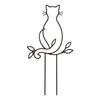 Weather Resistance Cat Plant Fixed Frame Hollow Out Plant Climbing Trellis  Greenhouse