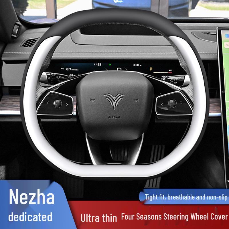 Nezha Series Steering Wheel Cover – Ultra-thin, Anti-slip, All-Season Fit for S, V, X, AYA GT N01, L Models