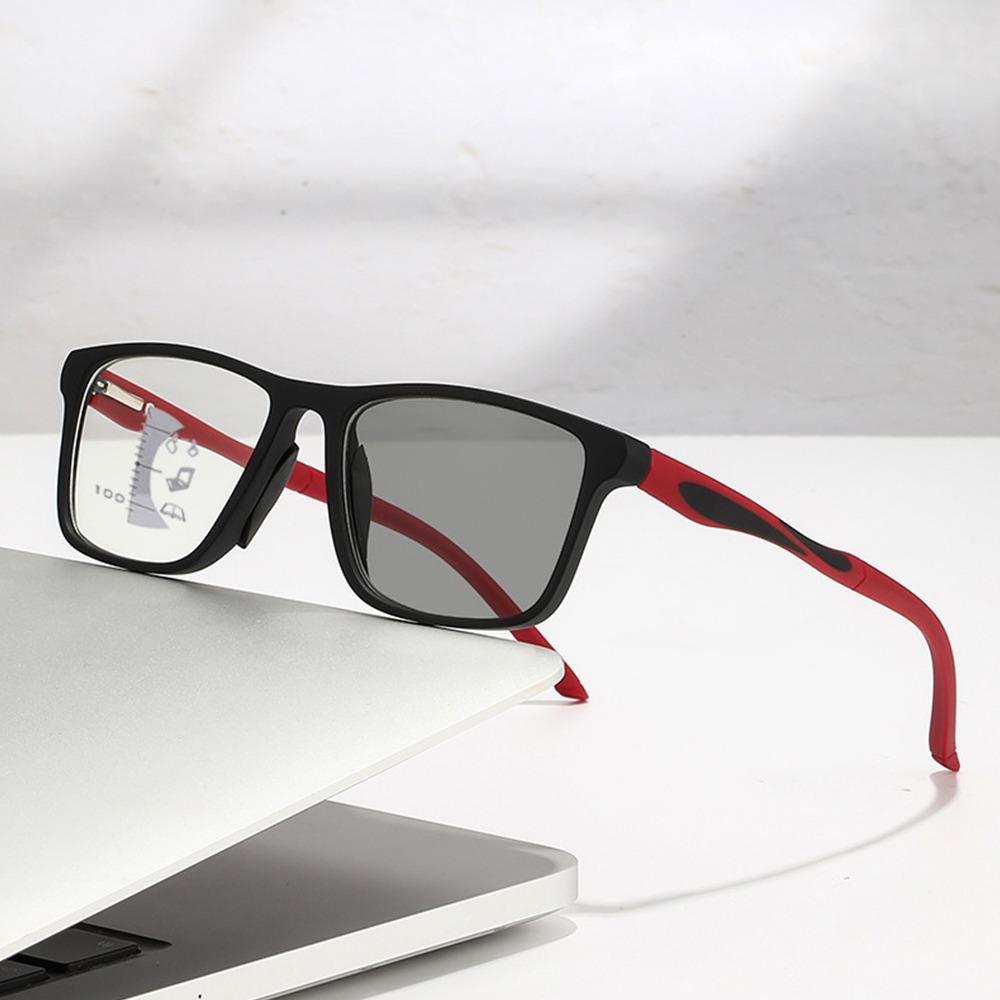 Blue Ray Blocking Anti-Blue Light Reading Glasses Photochromic Optical Eyewear  Office Strength 400