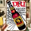 Retro Beer Theme Metal Tin Sign Bar Kitchen Wall Art Decor