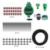 DIY Micro Drip Irrigation System Garden Plant Self Automatic Watering Timer Garden Hose Kits 25m With Adjustable Dripper New